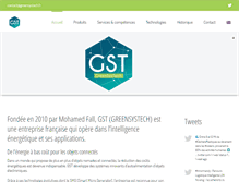 Tablet Screenshot of greensystech.fr
